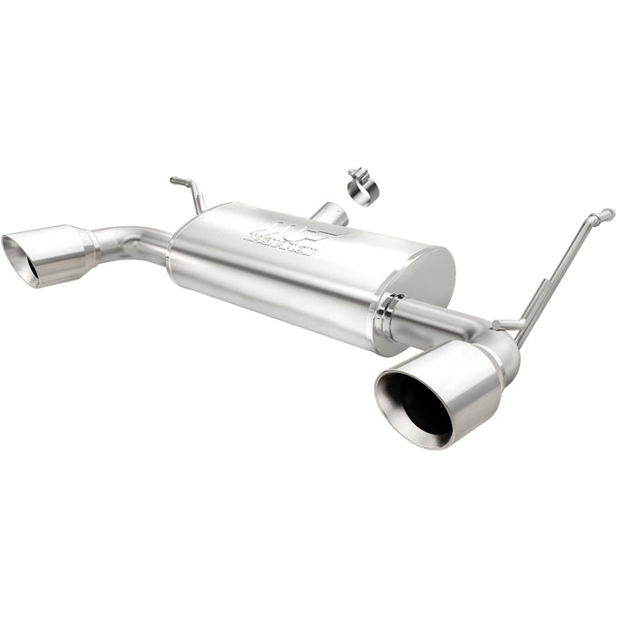 Street Series Axle-Back Performance Exhaust System <br>2018 Jeep Wrangler JK 3.6L, 07-17 Wrangler 3.6L, 3.8L