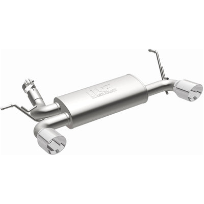 Street Series Axle-Back Performance Exhaust System <br>2018 Jeep Wrangler JK 3.6L, 07-17 Wrangler 3.6L, 3.8L