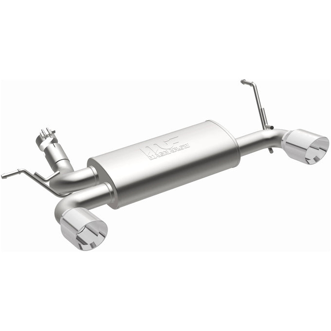 Street Series Axle-Back Performance Exhaust System <br>2018 Jeep Wrangler JK 3.6L, 07-17 Wrangler 3.6L, 3.8L