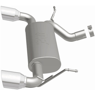 Street Series Axle-Back Performance Exhaust System <br>2018 Jeep Wrangler JK 3.6L, 07-17 Wrangler 3.6L, 3.8L
