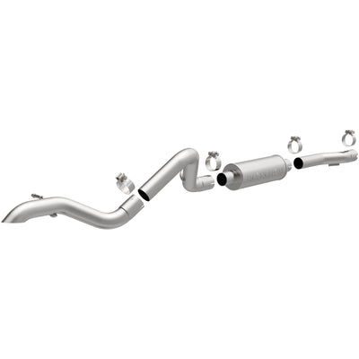 Rock Crawler Series Cat-Back Performance Exhaust System <br>07-11 Jeep Wrangler 3.8L