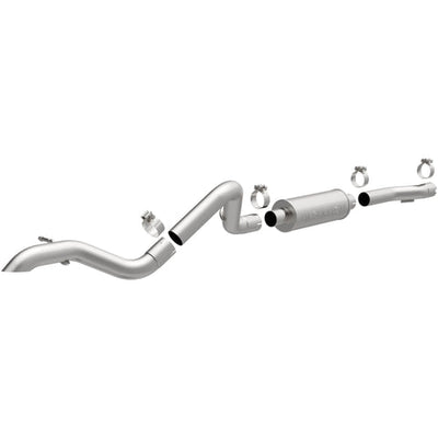 Rock Crawler Series Cat-Back Performance Exhaust System <br>07-11 Jeep Wrangler 3.8L