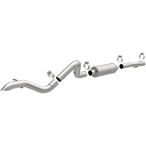 Rock Crawler Series Cat-Back Performance Exhaust System <br>07-11 Jeep Wrangler 3.8L