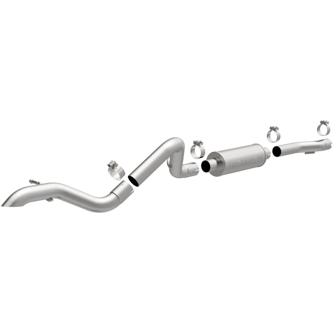 Rock Crawler Series Cat-Back Performance Exhaust System <br>07-11 Jeep Wrangler 3.8L