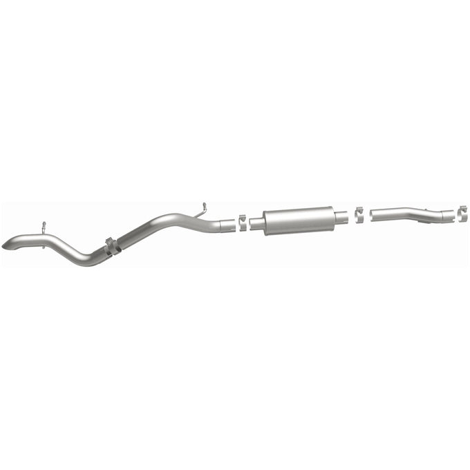 Rock Crawler Series Cat-Back Performance Exhaust System <br>07-11 Jeep Wrangler 3.8L