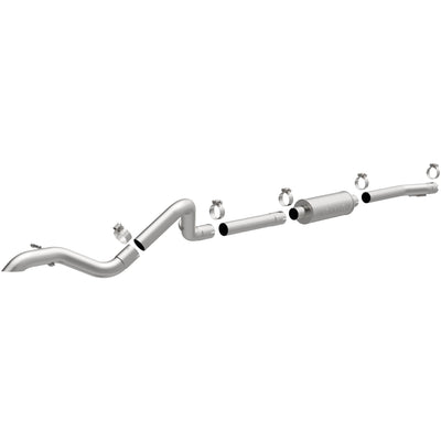 Rock Crawler Series Cat-Back Performance Exhaust System <br>07-11 Jeep Wrangler 3.8L