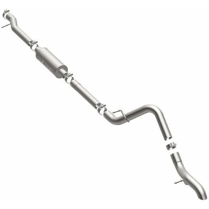 Rock Crawler Series Cat-Back Performance Exhaust System <br>07-11 Jeep Wrangler 3.8L