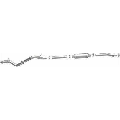 Rock Crawler Series Cat-Back Performance Exhaust System <br>07-11 Jeep Wrangler 3.8L