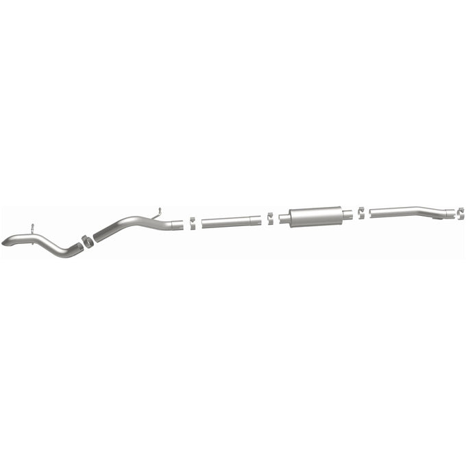 Rock Crawler Series Cat-Back Performance Exhaust System <br>07-11 Jeep Wrangler 3.8L