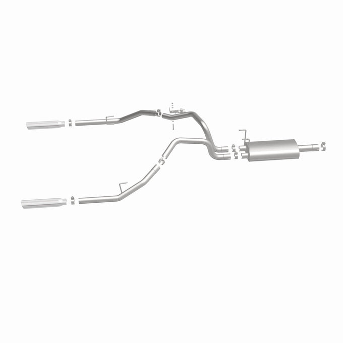 Street Series Cat-Back Performance Exhaust System <br>11-18 Ram 1500, 19-23 Ram 1500 Classic, 09-10 Dodge Ram 1500, Pickup