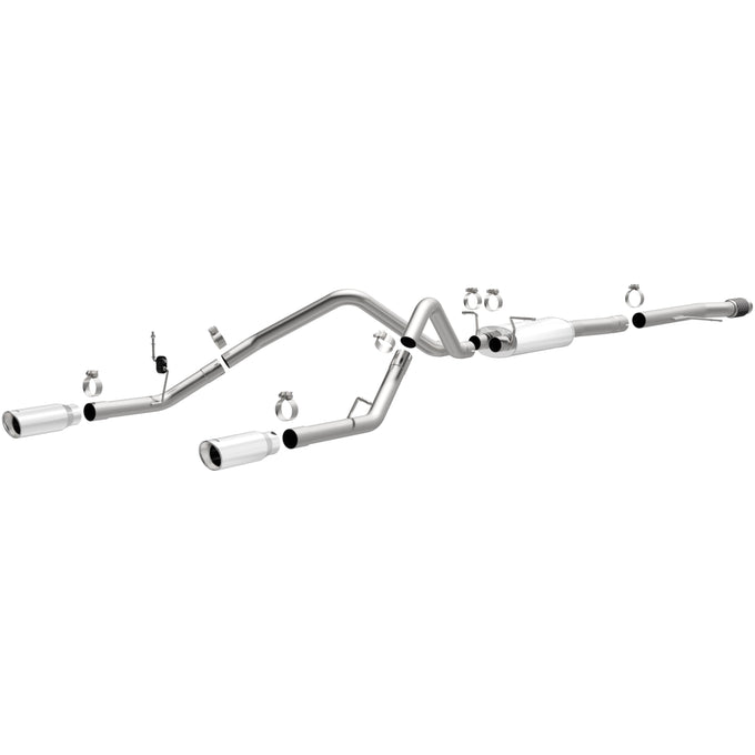 Street Series Cat-Back Performance Exhaust System <br>14-18 Silverado 1500, Sierra 1500, 2019 Limited/ LD