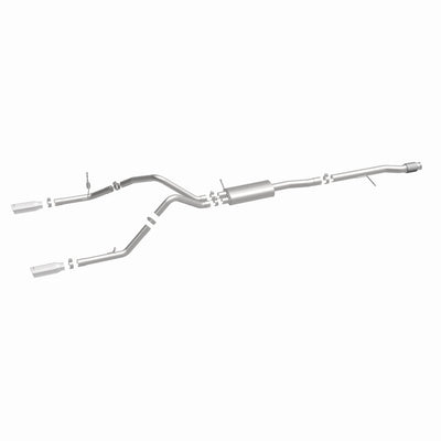 Street Series Cat-Back Performance Exhaust System <br>14-18 Silverado 1500, Sierra 1500, 2019 Limited/ LD