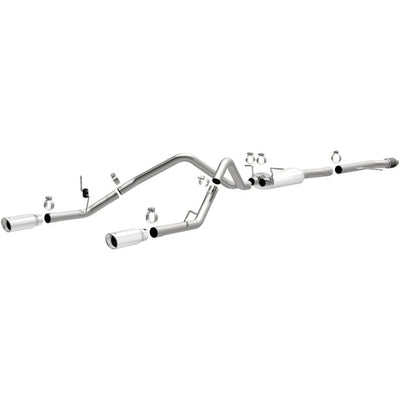 Street Series Cat-Back Performance Exhaust System <br>14-18 Silverado 1500, Sierra 1500, 2019 Limited/ LD