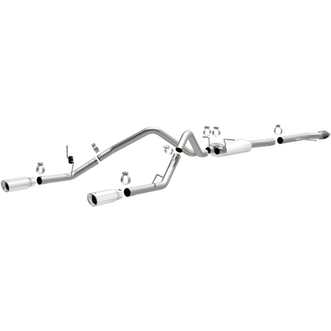 Street Series Cat-Back Performance Exhaust System <br>14-18 Silverado 1500, Sierra 1500, 2019 Limited/ LD