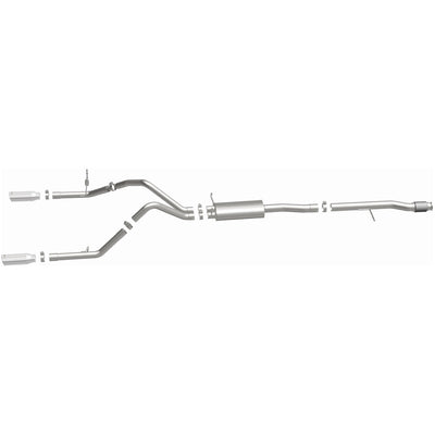 Street Series Cat-Back Performance Exhaust System <br>14-18 Silverado 1500, Sierra 1500, 2019 Limited/ LD