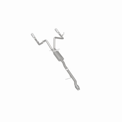 Street Series Cat-Back Performance Exhaust System <br>14-18 Silverado 1500, Sierra 1500, 2019 Limited/ LD