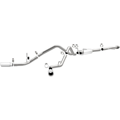 Street Series Cat-Back Performance Exhaust System <br>14-18 Silverado 1500, Sierra 1500, 2019 Limited/ LD