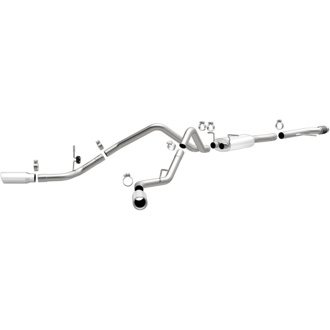 Street Series Cat-Back Performance Exhaust System <br>14-18 Silverado 1500, Sierra 1500, 2019 Limited/ LD