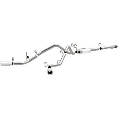 Street Series Cat-Back Performance Exhaust System <br>14-18 Silverado 1500, Sierra 1500, 2019 Limited/ LD