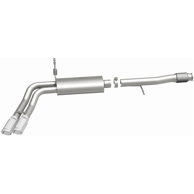 Street Series Cat-Back Performance Exhaust System <br>14-18 Silverado 1500, Sierra 1500, 2019 Limited/ LD