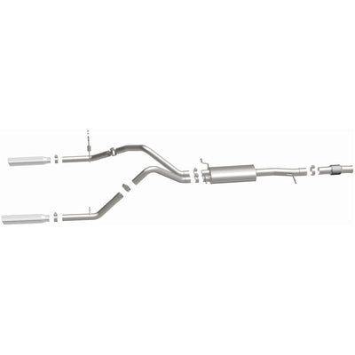 Street Series Cat-Back Performance Exhaust System <br>14-18 Chevy Silverado / GMC Sierra 1500 4.3L, 5.3L