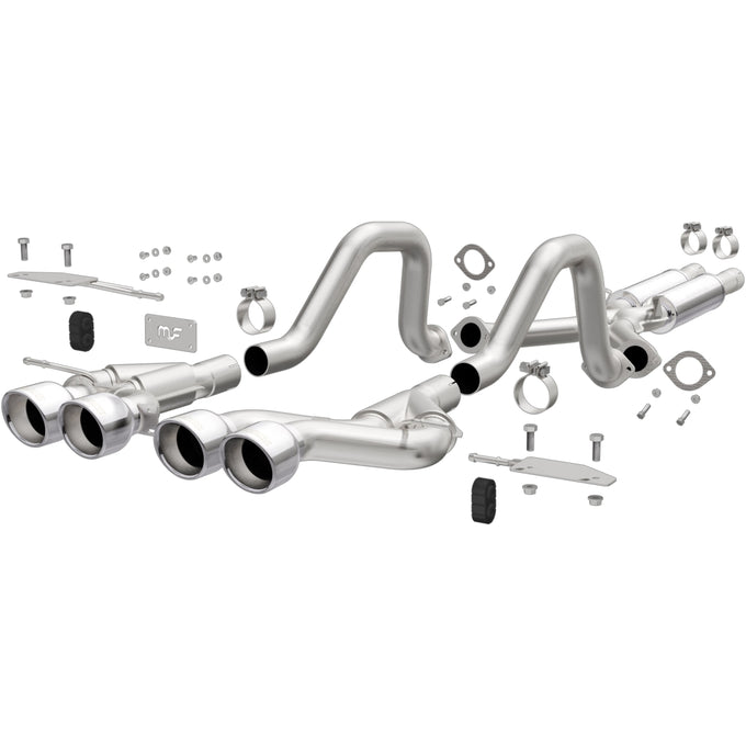 Competition Series Cat-Back Performance Exhaust System <br>00-04 Chevy Corvette 5.7L