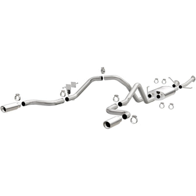 Street Series Cat-Back Performance Exhaust System <br>14-21 Toyota Tundra 4.6L, 5.7L