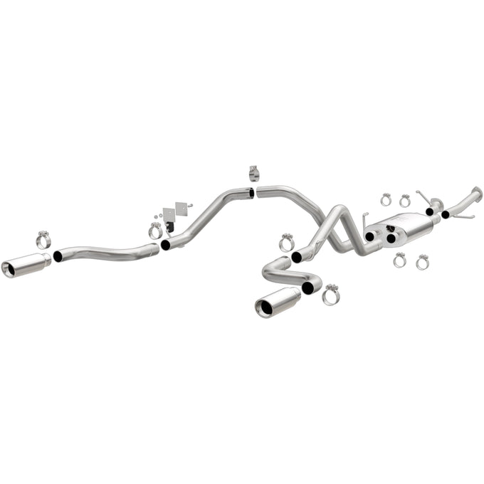 Street Series Cat-Back Performance Exhaust System <br>14-21 Toyota Tundra 4.6L, 5.7L