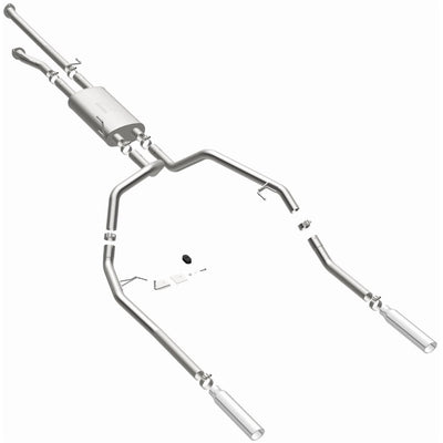 Street Series Cat-Back Performance Exhaust System <br>14-21 Toyota Tundra 4.6L, 5.7L