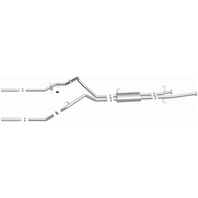 Street Series Cat-Back Performance Exhaust System <br>14-21 Toyota Tundra 4.6L, 5.7L