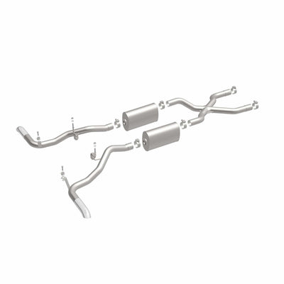Street Series Crossmember-Back Performance Exhaust System <br>66-77 Ford Bronco 2.8L, 3.3L, 3.9L, 4.7L, 5.0L