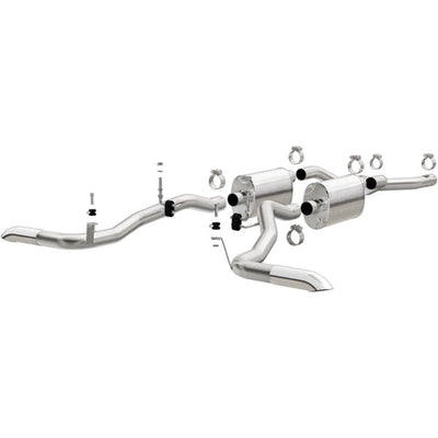 Street Series Crossmember-Back Performance Exhaust System <br>66-77 Ford Bronco 2.8L, 3.3L, 3.9L, 4.7L, 5.0L