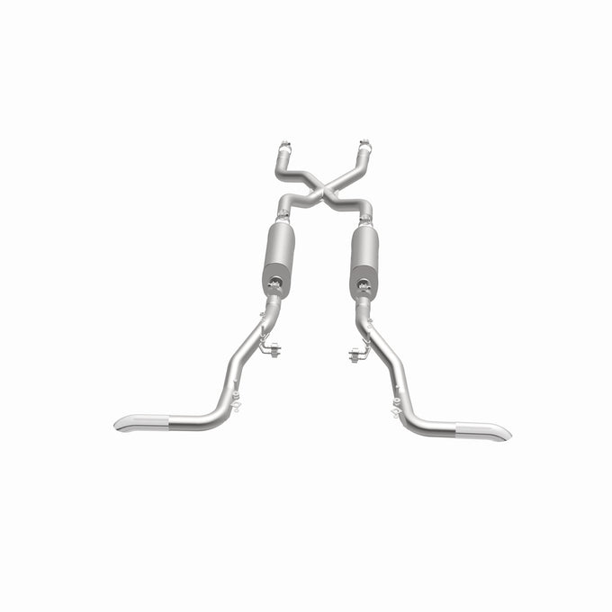 Street Series Crossmember-Back Performance Exhaust System <br>66-77 Ford Bronco 2.8L, 3.3L, 3.9L, 4.7L, 5.0L