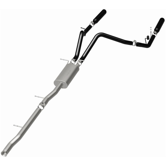 Street Series Cat-Back Performance Exhaust System <br>10-13 Chevy Silverado 1500, 10-13 GMC Sierra 1500 4.3L, 4.8L, 5.3L