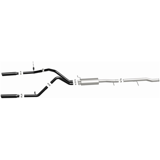 Street Series Cat-Back Performance Exhaust System <br>10-13 Chevy Silverado 1500, 10-13 GMC Sierra 1500 4.3L, 4.8L, 5.3L