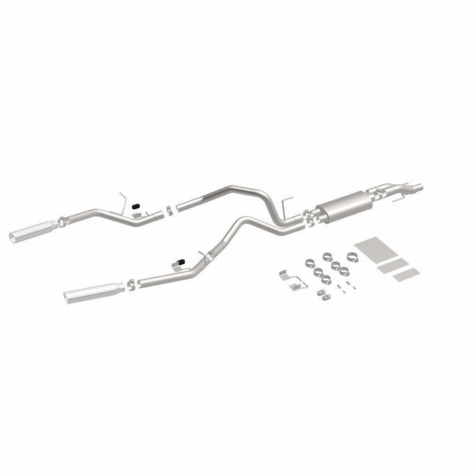 Street Series Cat-Back Performance Exhaust System <br>11-14 Ford F-150 3.7L, 5.0L, 6.2L