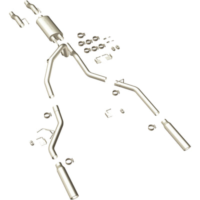 Street Series Cat-Back Performance Exhaust System <br>11-14 Ford F-150 3.7L, 5.0L, 6.2L