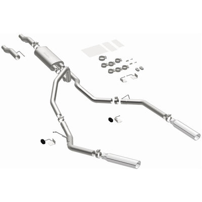 Street Series Cat-Back Performance Exhaust System <br>11-14 Ford F-150 3.7L, 5.0L, 6.2L