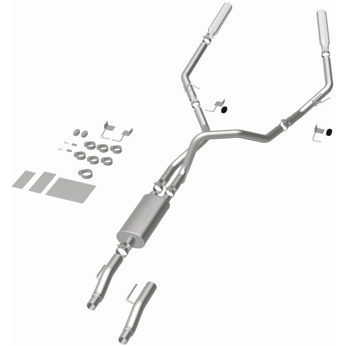 Street Series Cat-Back Performance Exhaust System <br>11-14 Ford F-150 3.7L, 5.0L, 6.2L
