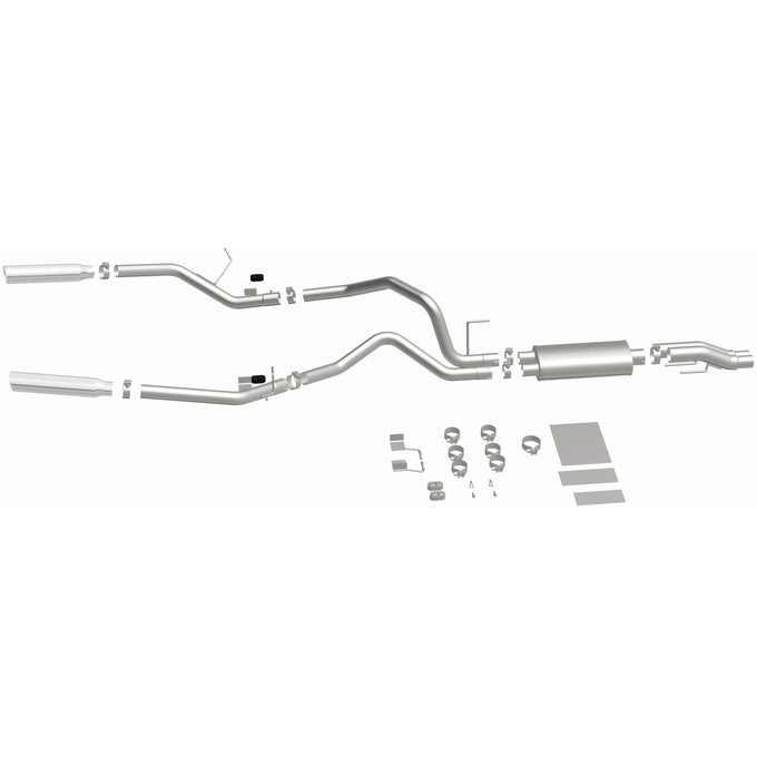 Street Series Cat-Back Performance Exhaust System <br>11-14 Ford F-150 3.7L, 5.0L, 6.2L