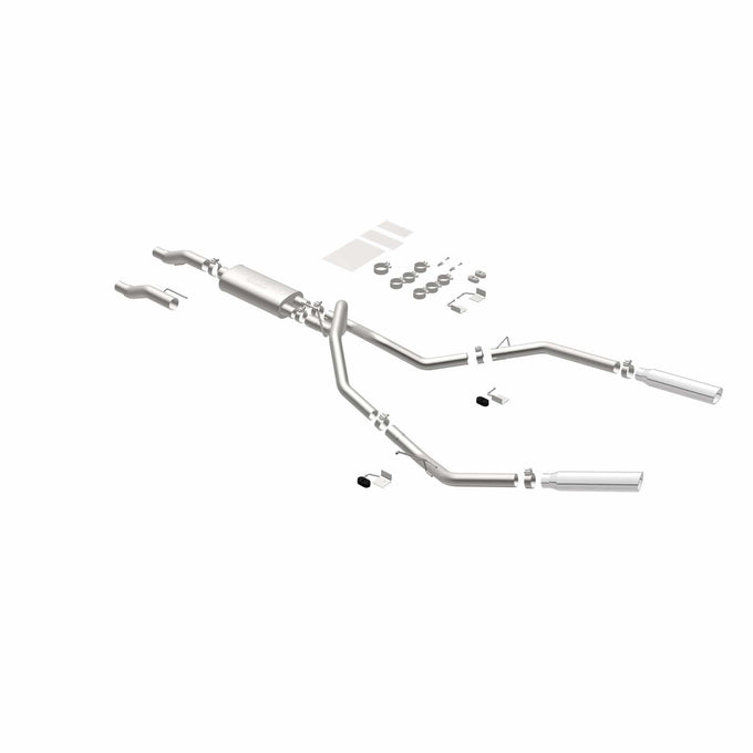 Street Series Cat-Back Performance Exhaust System <br>11-14 Ford F-150 3.7L, 5.0L, 6.2L