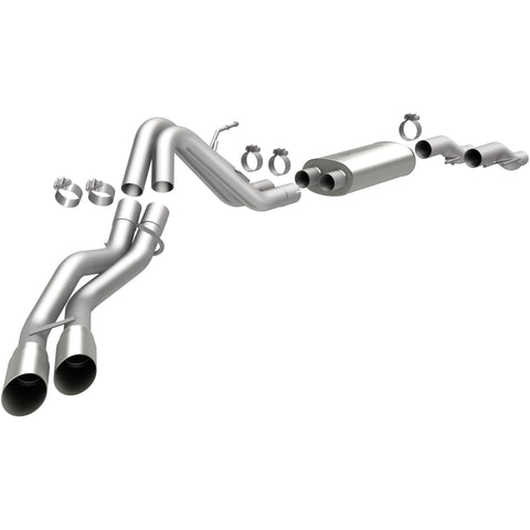 Street Series Cat-Back Performance Exhaust System <br>11-14 Ford F-150 3.7L, 5.0L, 6.2L