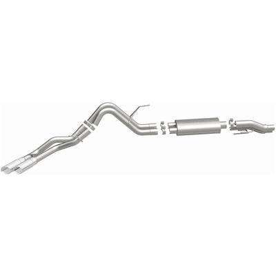 Street Series Cat-Back Performance Exhaust System <br>11-14 Ford F-150 3.7L, 5.0L, 6.2L