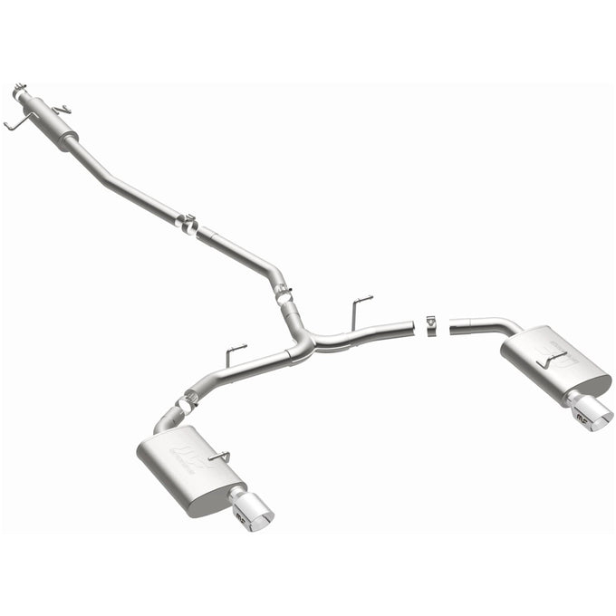 Street Series Cat-Back Performance Exhaust System <br>07-12 Ford Fusion 3.0L, 3.5L