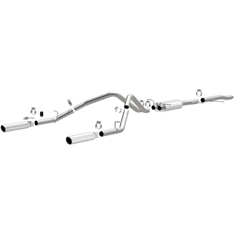 Street Series Cat-Back Performance Exhaust<br>10-13 Chevy Silverado / GMC Sierra 1500 4.3L, 4.8L, 5.3L