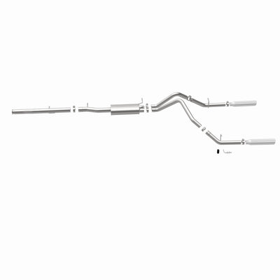 Street Series Cat-Back Performance Exhaust<br>10-13 Chevy Silverado / GMC Sierra 1500 4.3L, 4.8L, 5.3L