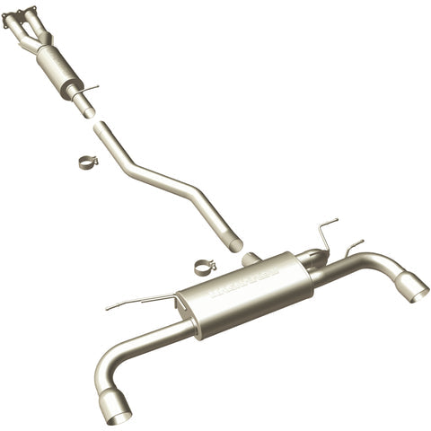 Touring Series Cat-Back Performance Exhaust System <br>08-12 Land Rover LR2 3.2L