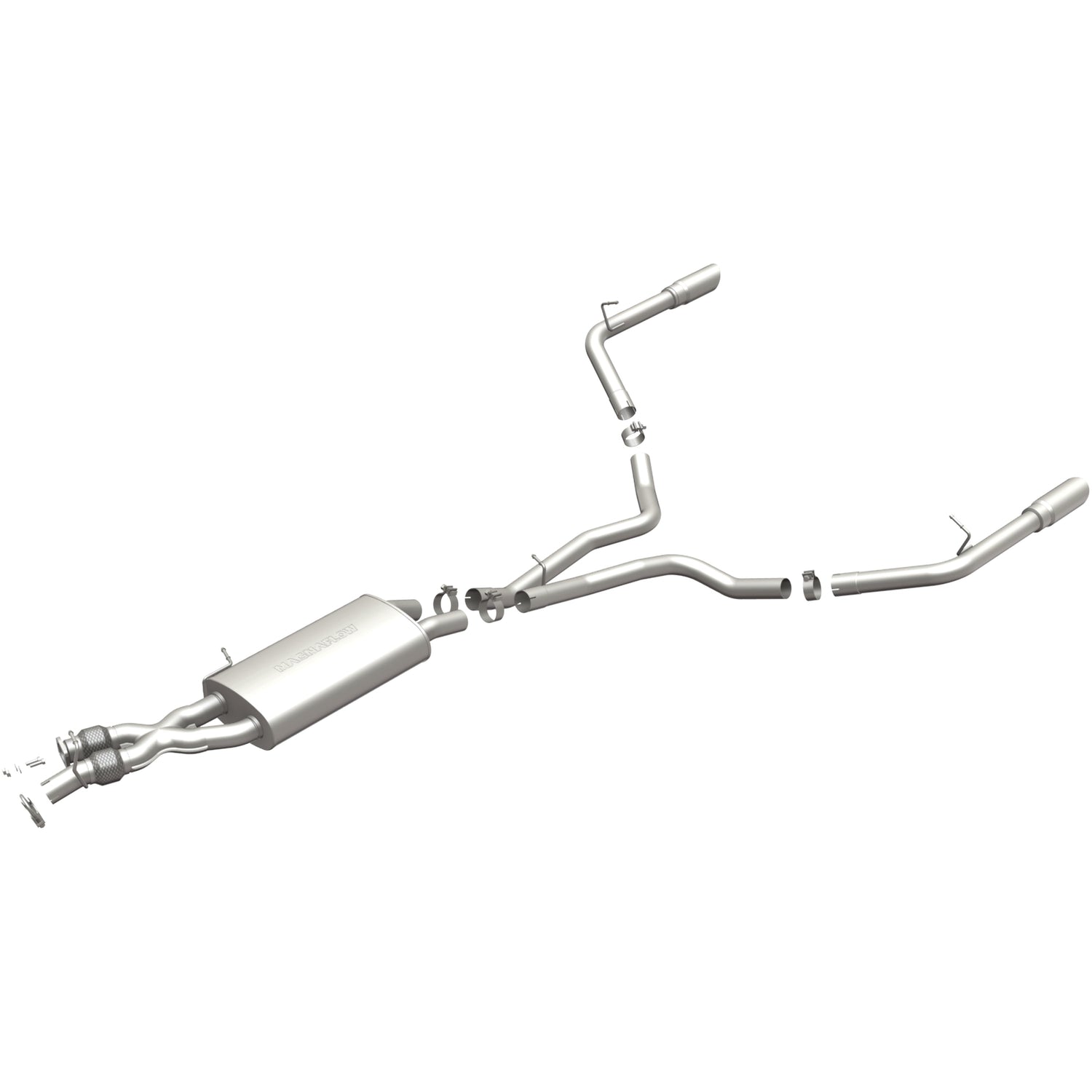 Touring Series Cat-Back Performance Exhaust System <br>10-13 Land Rover Range Rover Sport 5.0L