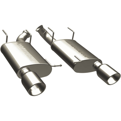 Street Series Axle-Back Performance Exhaust System <br>11-12 Ford Mustang 3.7L