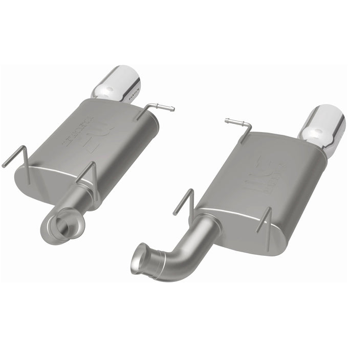 Street Series Axle-Back Performance Exhaust System <br>11-12 Ford Mustang 3.7L